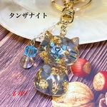 ネコのオルゴナイト☆キーホルダー