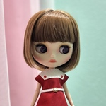 おばぁちゃんの手縫いのドール服