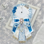 【推し活グッズ】痛ロゼット　ロゼット　ブルー