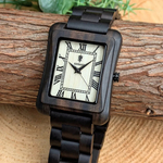 【木製腕時計】EINBAND Licht Sandalwood メイプルウッド文字盤 木製腕時計 44×34mm