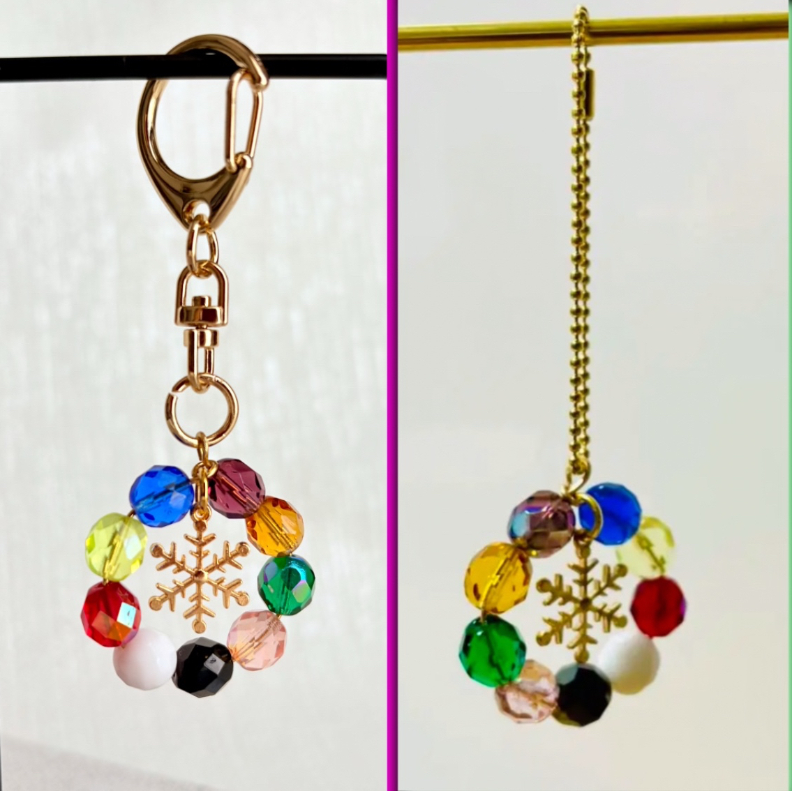 人気⭐︎】SnowMan❄️箱推しカラー♡ キーホルダー ボールチェーンか