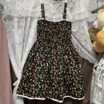 ④③⑤大きいサイズ＊LL〜6Lほど＊イチゴ柄ワンピース