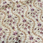 50cmカット/インド刺繍生地/ピスタチオ
