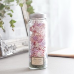 ≪超持続性カラー≫自家製ドライフラワーボトル/ピンク&紫系紫陽花