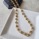 ステンレス　リンクチェーンネックレス　no.27