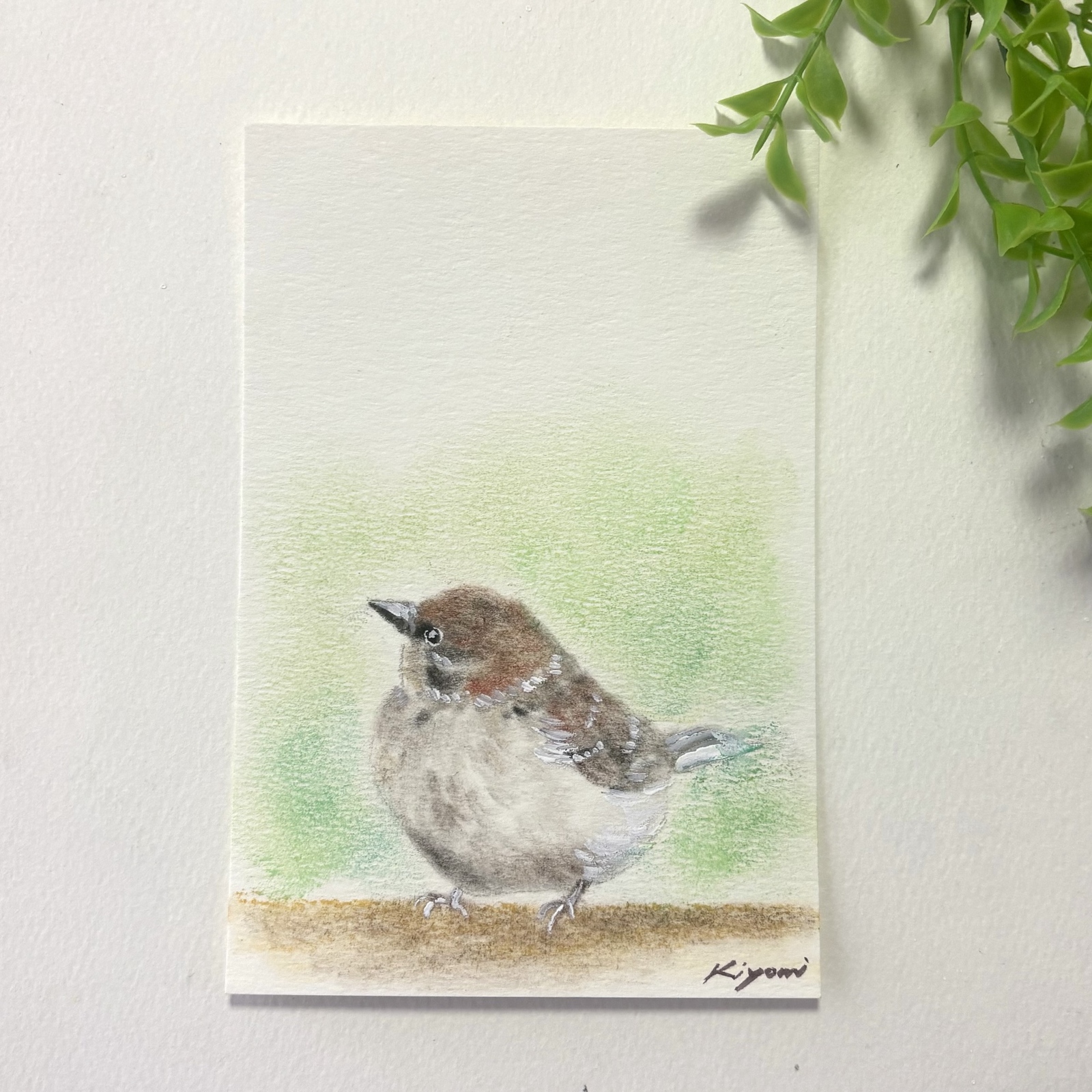 雀、すずめ、スズメ - 絵画の人気通販 | minne byGMOペパボ 国内最大級