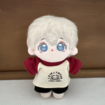 ぬい服 10cm 2点セット ぬいぐるみ ぬい活 推し活 着せ替え服 スウェット トレーナー レッド ブラック 