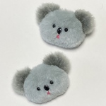 どうぶつのおかおブローチ　コアラ