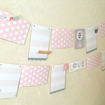 PhotoGarland＊フォトガーランド＊フォトアルバム＊ピンクドットbaby