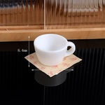 10個 約14㎜ ミニチュア E517 マグカップ ② コップ 洋食 食器 dollhouse 樹脂製 miniature 