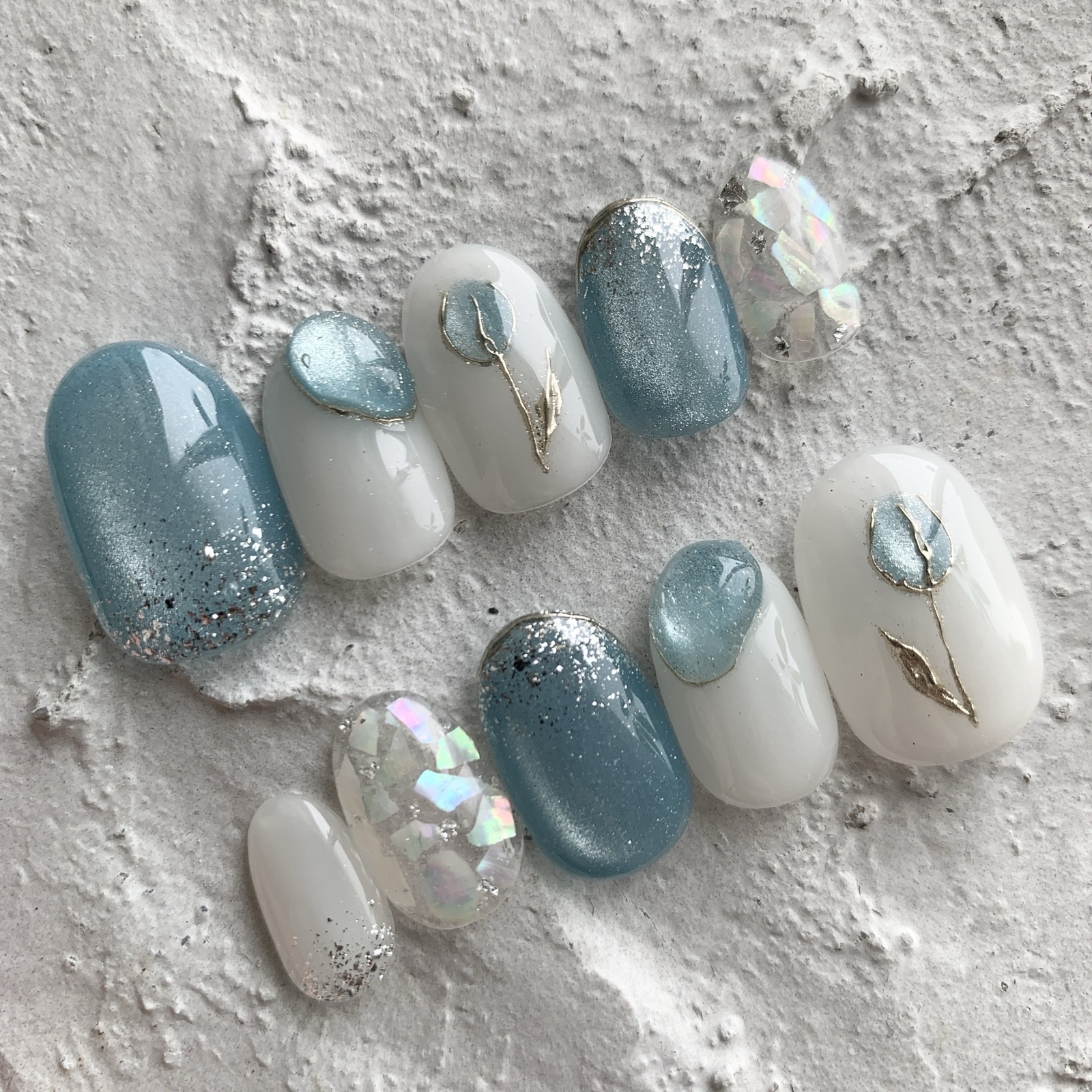 再販】ぷっくりフラワーべっ甲ネイル - tora-nail | minne byGMOペパボ