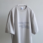 【SALE 40%オフ】オーバーシルエットTシャツ / ユニセックス / sandwich parisien / ライトグレー