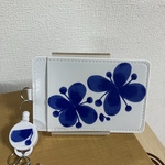 定期入れリール付き　デコパージュ  モナミ