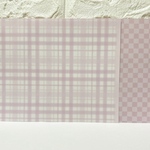 【D-112】デザインペーパー　Pastel ichimatsu pink