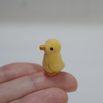 1.9cm ミニミニ ヒヨコちゃん (イエロー)