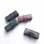 国産革【ロロマレザー】バイカラーキーケース／送料無料