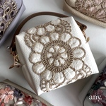 24日(土)21時🕘販売スタート✨new🕊️インド刺繍リボン チャームポーチ♡ no.60  ボックスポーチ チャーム 便利なチャームポーチ✨3,280円