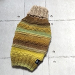 dog sweater🐾野呂英作くれよん&スラブベージュ