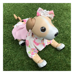 追加販売【aibo対応】AIBOちゃん用　basicあじさい柄浴衣/ピンクリボン帯