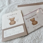 【♡新作♡】mii"Bear  母子手帳カバー　お薬手帳カバー