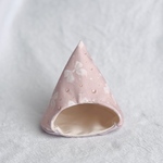 ハムスターのコットンテント⛺リボン柄ピンクベージュ系