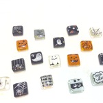 【みーこ様専用ページ】選べる17種類！ハロウィンのプチピアス＆樹脂イヤリング
