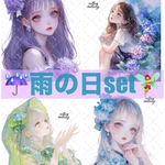 original sticker « no.H11 »     //     人物ステッカー オリジナルステッカー オリジナル人物ステッカー ステッカー cotton melody 