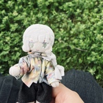 ※お取り置き中【訳あり品】あなたのおともになりたい！Olaぬいぐるみちび:うすらい
