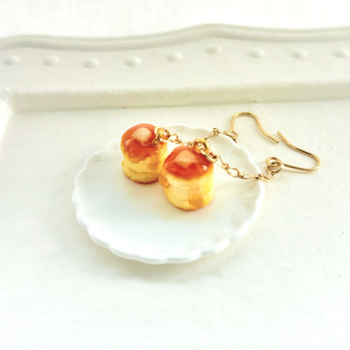 パンケーキピアス ピアス/イヤリング】パンケーキ | Pancake Earrings | Harukawa