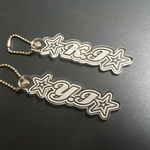 イニシャル   アクリルキーホルダー