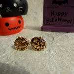 ハロウィン☆カボチャピアス