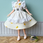 22㎝ドール服　フリルエプロン2点セット