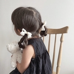 Heart charm ribbon clip / 5色