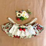 【Berry Berry ストロベリードレス】ラボットさんのドレス LOVOT 服 らぼっと ワンピース
