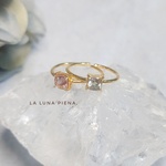 ◇Oregon Sunstone◇オレゴンサンストーン スクエアリング