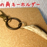✨鹿の角キーホルダー✨【お守りとしても！】