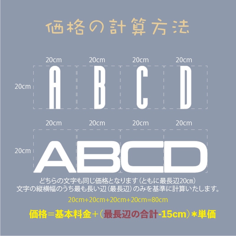 インフィニティミラー オーダー発光看板サイン LEDチャンネル文字018