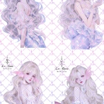 ♱ La Croix ♱ Mermaid Princess Sticker 【同梱限定商品】