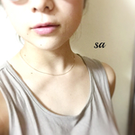 再販5！！シンプル★大人華奢ネックレス