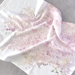 -桜- 花と草木の ひざかけサイズブランケット（薄手タイプ）