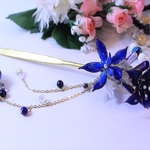 水晶谷に咲く花★コズミックブルー