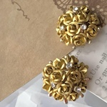 【21mm 2個set】飾りボタン ◆1433◆ アンティーク ヴィンテージ レトロボタン