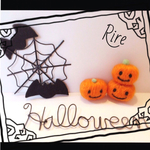 ハロウィン☆羊毛フェルトマスコット 