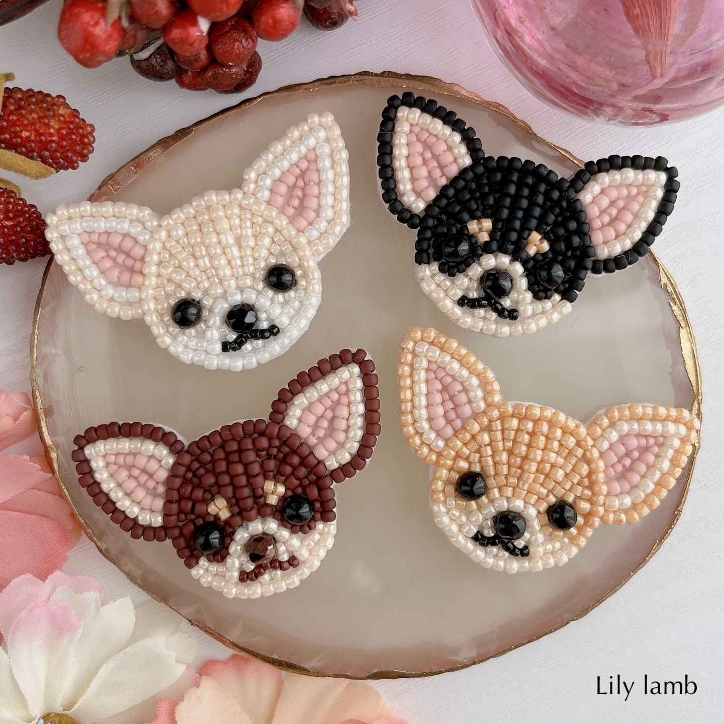 ビーズ刺繍の龍 ※完成品販売 - L ILY LAMB'S GALLERY | minne