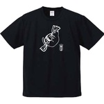 黒　ドライ素材  S：2025年度チャリティねこTシャツ
