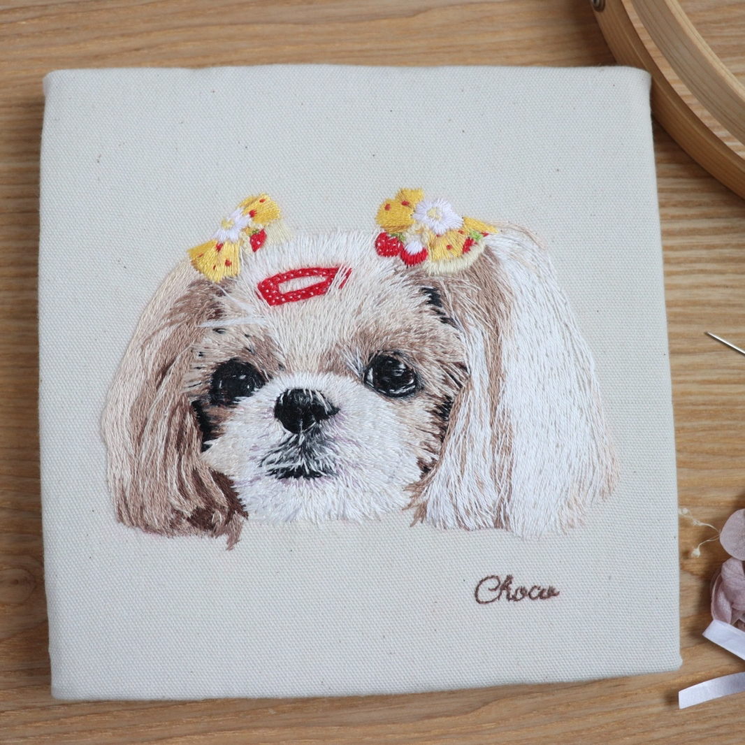 ハンドメイド　オーダー受付ページ　　♡捺印わんこ　パネル♡ 5/12♡わんちゃん♡パネル♡ハンドメイド