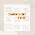 【nailchip set🧺】マグネットネイル ニュアンスネイル ネイルチップ