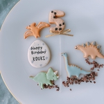 ⭐︎男の子のお誕生日に⭐︎恐竜ミニアイシングクッキーset