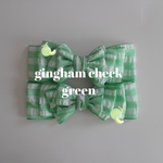 gingham check melon🍈