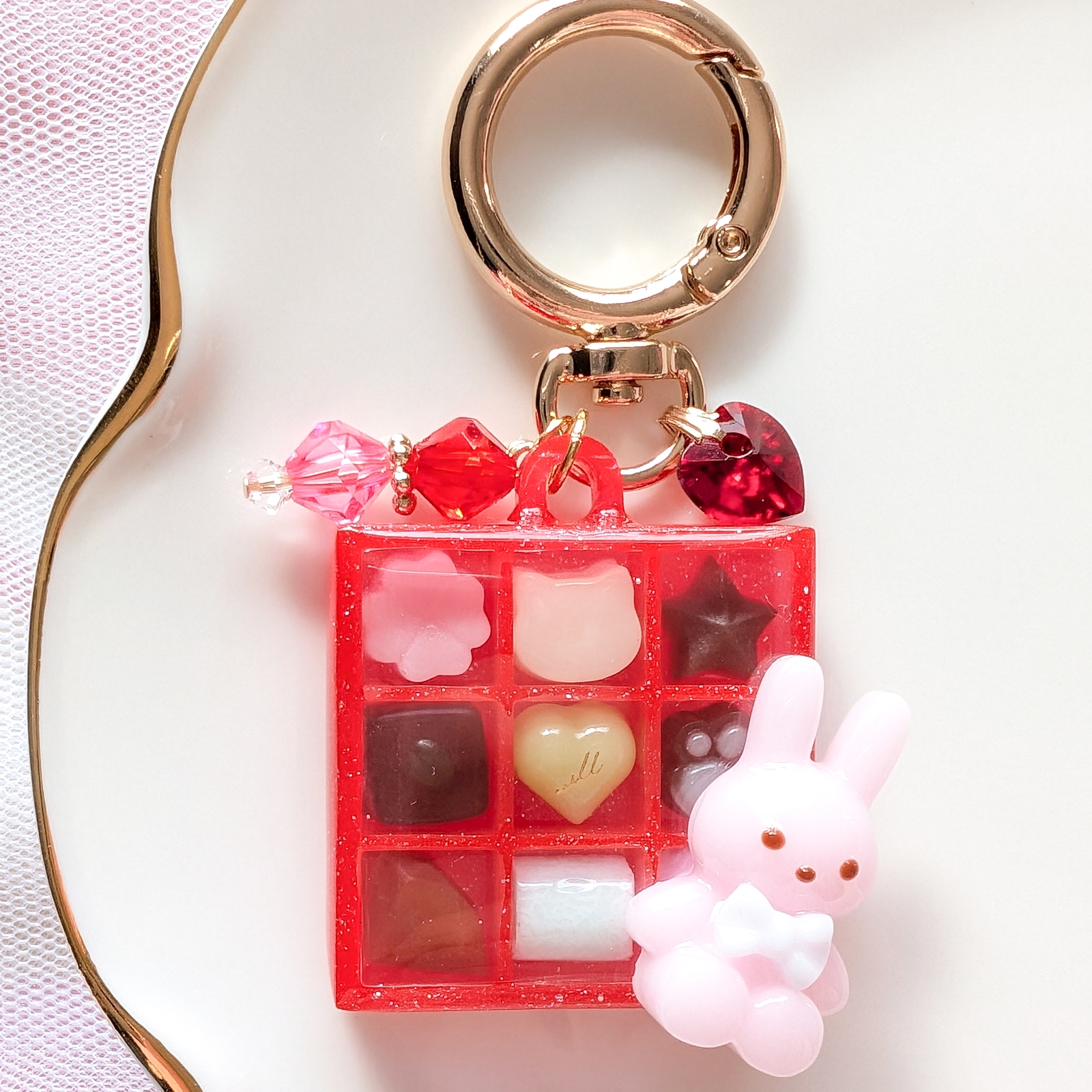 うさぎ レジン - キーホルダー・ストラップの人気通販 | minne